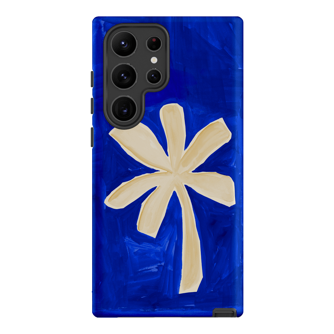 Bleu Palm Printed Phone Cases Samsung Galaxy S23 Ultra / Armoured by Charlie Taylor - The Dairy