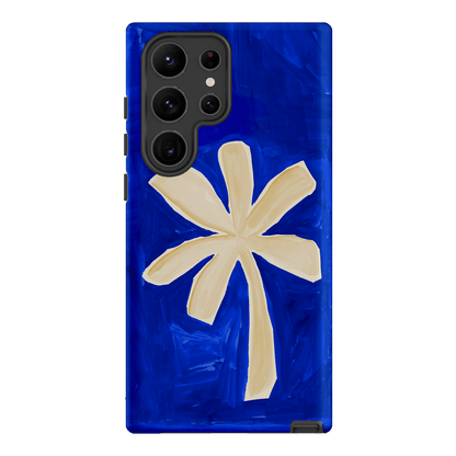 Bleu Palm Printed Phone Cases Samsung Galaxy S23 Ultra / Armoured by Charlie Taylor - The Dairy