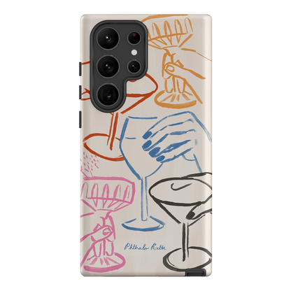 Cheers Multi Printed Phone Cases Samsung Galaxy S23 Ultra / Armoured by Phthalo Ruth - The Dairy