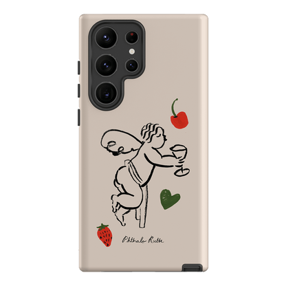Cherub Printed Phone Cases Samsung Galaxy S23 Ultra / Armoured by Phthalo Ruth - The Dairy