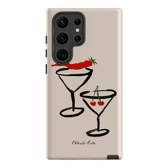 Chili Cherry Printed Phone Cases Samsung Galaxy S23 Ultra / Armoured by Phthalo Ruth - The Dairy