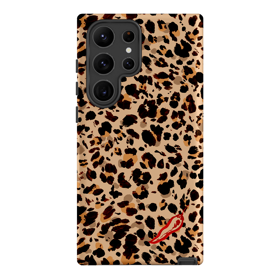 Chilli Leopard Printed Phone Cases Samsung Galaxy S23 Ultra / Armoured by Charlie Taylor - The Dairy