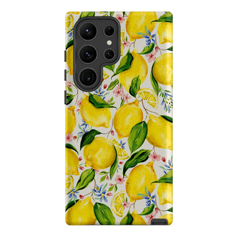 Citrus Lemon Printed Phone Cases Samsung Galaxy S23 Ultra / Armoured by Ellie Mae - The Dairy