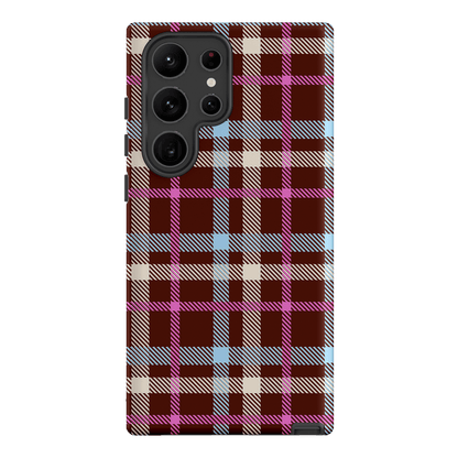 Confetti Plaid Printed Phone Cases Samsung Galaxy S23 Ultra / Armoured by The Dairy - The Dairy