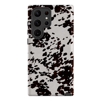 Cowhide Charm Printed Phone Cases Samsung Galaxy S23 Ultra / Armoured by The Dairy - The Dairy