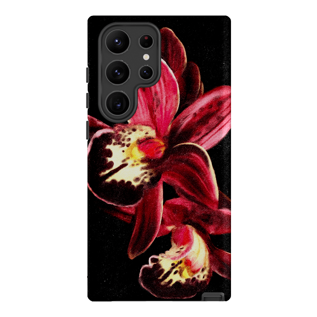 Deep Orchid Printed Phone Cases Samsung Galaxy S23 Ultra / Armoured by Sally Hungerford - The Dairy