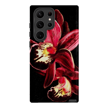 Deep Orchid Printed Phone Cases Samsung Galaxy S23 Ultra / Armoured by Sally Hungerford - The Dairy