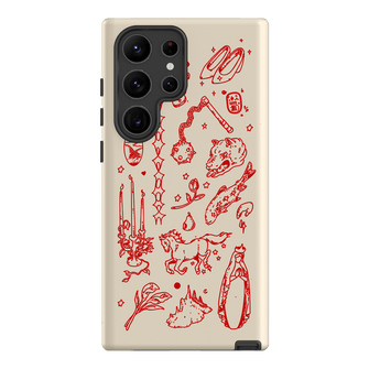 Dreamcore Cream Printed Phone Cases Samsung Galaxy S23 Ultra / Armoured by Easty Beasty - The Dairy