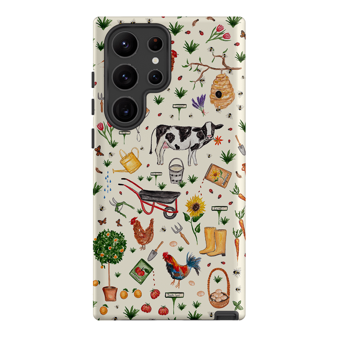 Farm Stay Printed Phone Cases Samsung Galaxy S23 Ultra / Armoured by BG. Studio - The Dairy