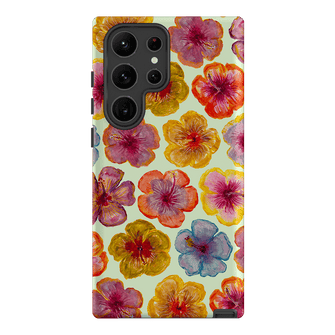 Hibiscus Holiday Sorbet Printed Phone Cases Samsung Galaxy S23 Ultra / Armoured by BG. Studio - The Dairy
