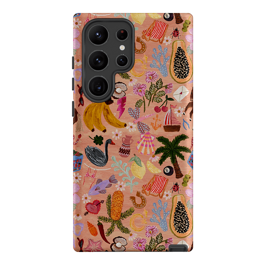 Holiday Charms Printed Phone Cases Samsung Galaxy S23 Ultra / Armoured by Amy Gibbs - The Dairy