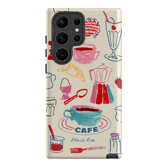 Home Cafe Printed Phone Cases Samsung Galaxy S23 Ultra / Armoured by Phthalo Ruth - The Dairy