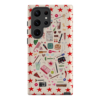 Just A Girl Printed Phone Cases Samsung Galaxy S23 Ultra / Armoured by BG. Studio - The Dairy