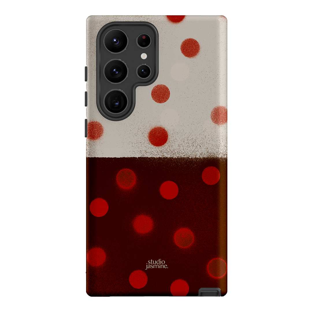 Ladybug Polka Dot Printed Phone Cases Samsung Galaxy S23 Ultra / Armoured by Jasmine Dowling - The Dairy
