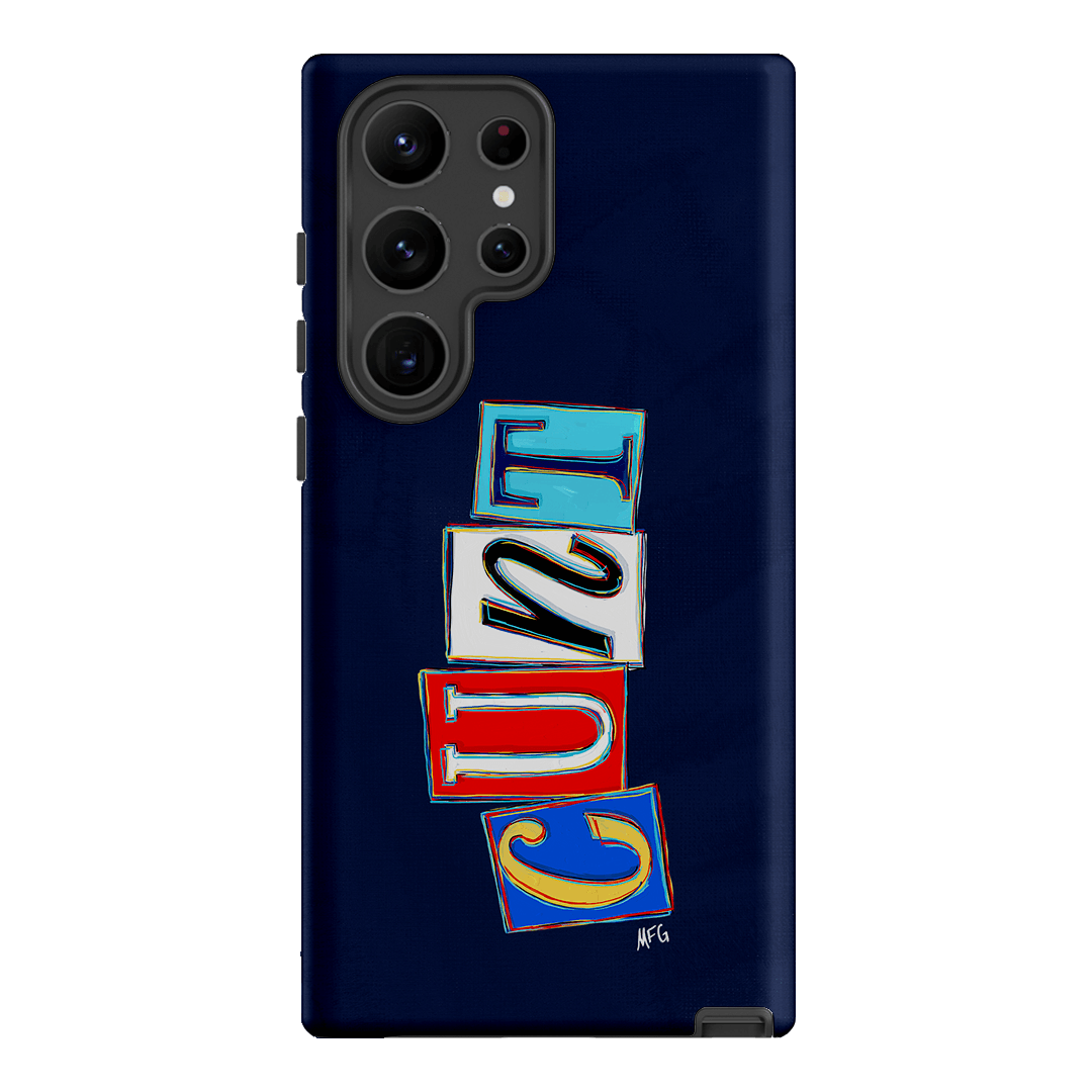 Lil Cnts Blue Printed Phone Cases Samsung Galaxy S23 Ultra / Armoured by Margarbs Art - The Dairy
