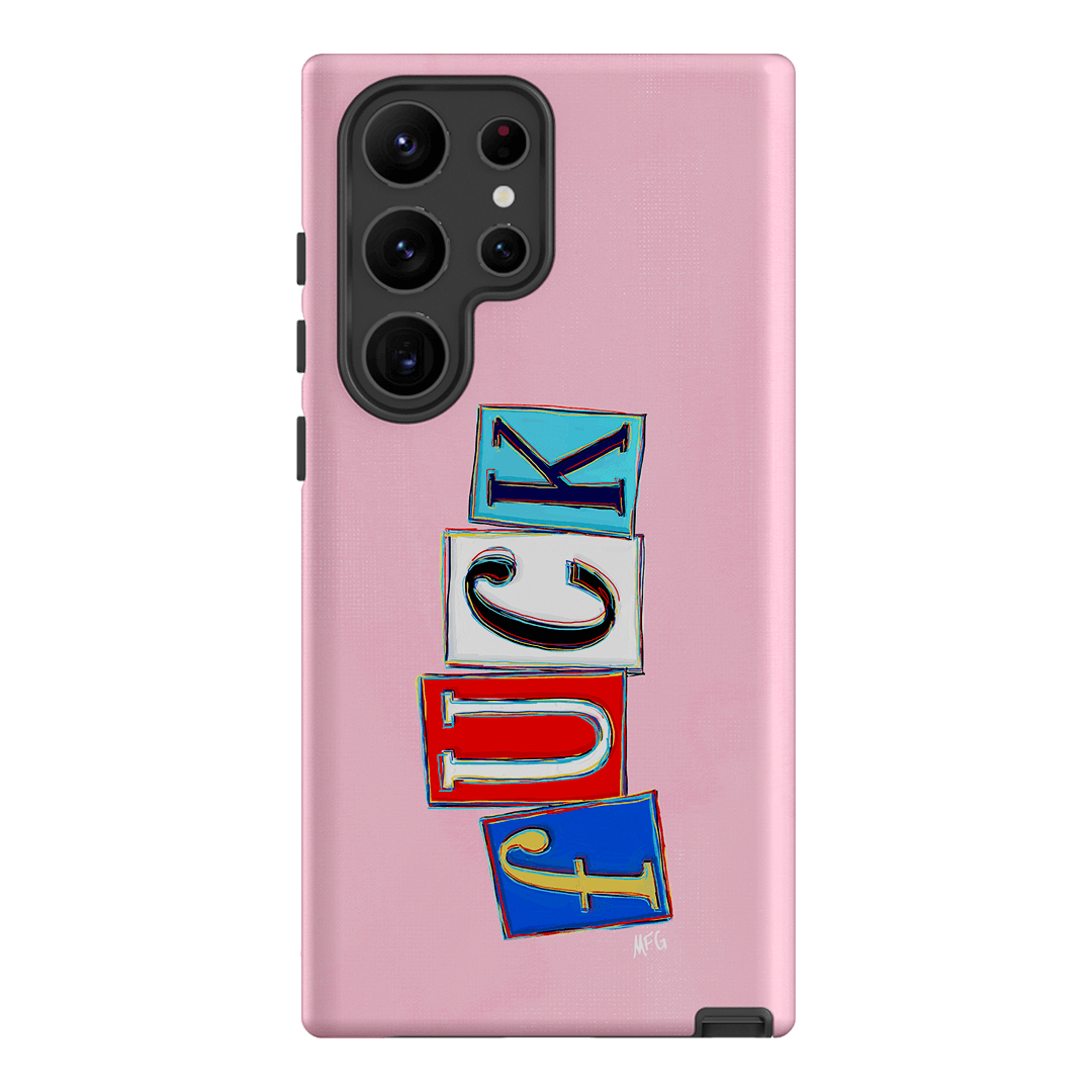 Lil Fcks Pink Printed Phone Cases Samsung Galaxy S23 Ultra / Armoured by Margarbs Art - The Dairy