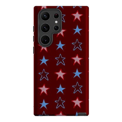 Lucky Stars Rouge Printed Phone Cases Samsung Galaxy S23 Ultra / Armoured by BG. Studio - The Dairy
