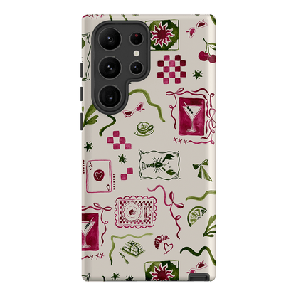 Martini Gal Printed Phone Cases Samsung Galaxy S23 Ultra / Armoured by Charlie Taylor - The Dairy