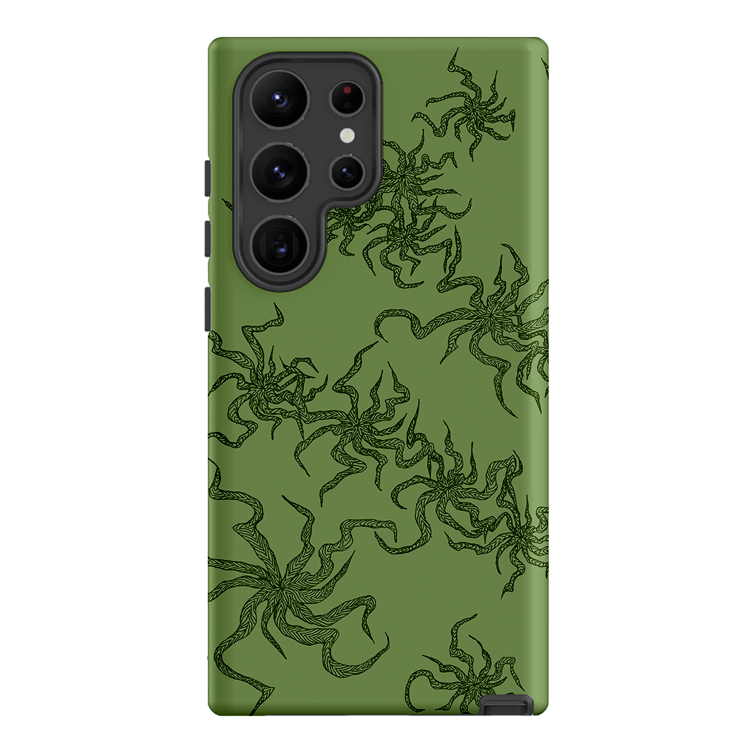 Night Moss Printed Phone Cases Samsung Galaxy S23 Ultra / Armoured by Stormi Bree - The Dairy