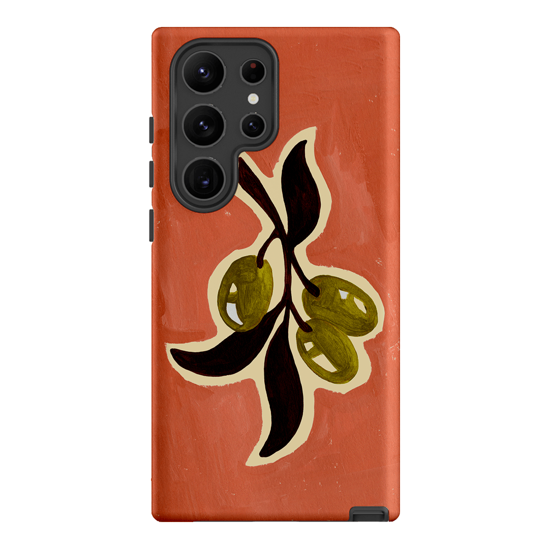 Olives Printed Phone Cases Samsung Galaxy S23 Ultra / Armoured by Studio Bon - The Dairy