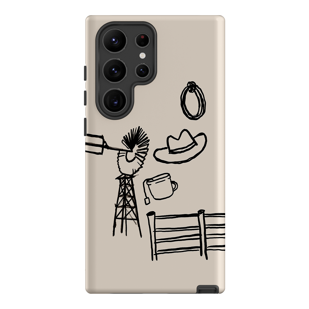 Outstation Printed Phone Cases Samsung Galaxy S23 Ultra / Armoured by Nardurna - The Dairy