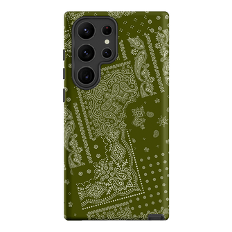 Paisley Fern Printed Phone Cases Samsung Galaxy S23 Ultra / Armoured by The Dairy - The Dairy