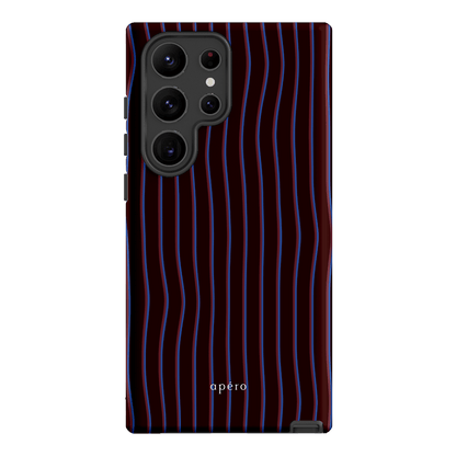 Panama Burgundy Printed Phone Cases Samsung Galaxy S23 Ultra / Armoured by Apero - The Dairy