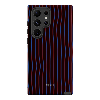 Panama Burgundy Printed Phone Cases Samsung Galaxy S23 Ultra / Armoured by Apero - The Dairy