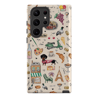 Parisian Daydream Printed Phone Cases Samsung Galaxy S23 Ultra / Armoured by BG. Studio - The Dairy