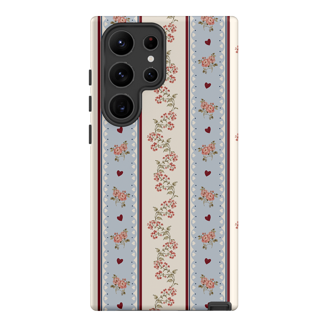 Pastel Stripe Printed Phone Cases Samsung Galaxy S23 Ultra / Armoured by Kasiags Art - The Dairy