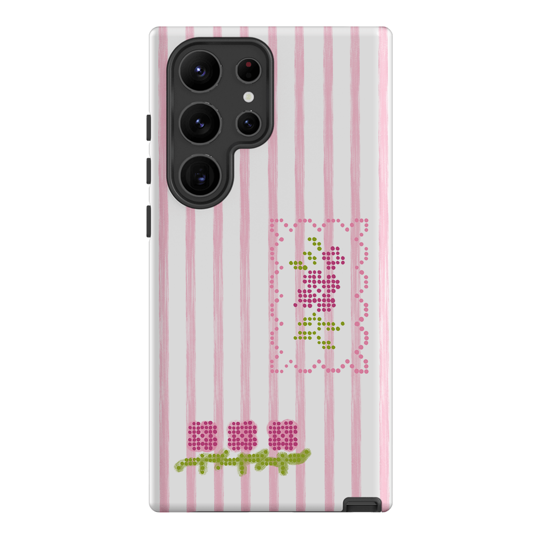 Patchwork Pink Printed Phone Cases Samsung Galaxy S23 Ultra / Armoured by Kayla Carr - The Dairy