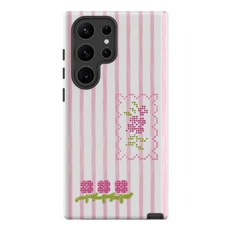 Patchwork Pink Printed Phone Cases Samsung Galaxy S23 Ultra / Armoured by Kayla Carr - The Dairy
