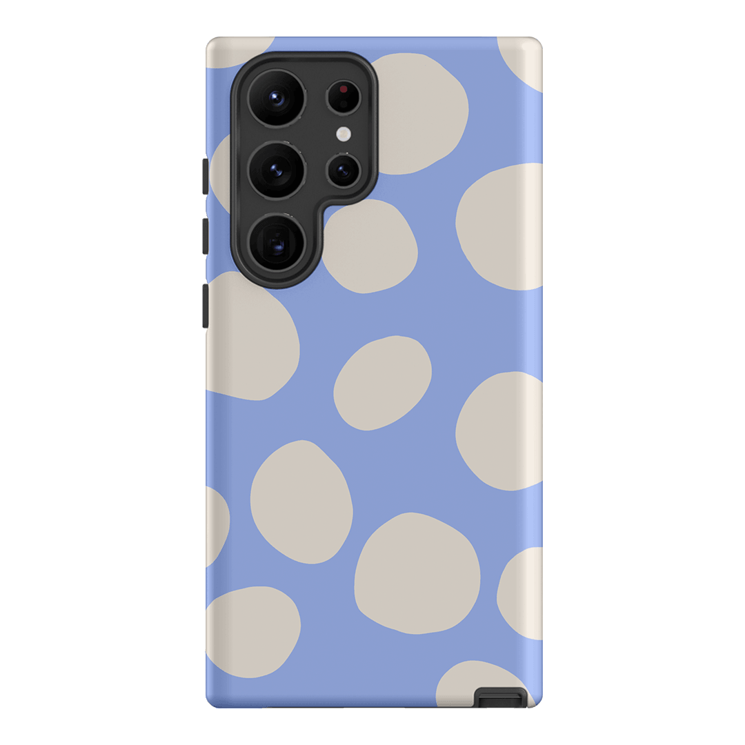 Pebbles Periwinkle Salt Printed Phone Cases Samsung Galaxy S23 Ultra / Armoured by Veronica Tucker - The Dairy