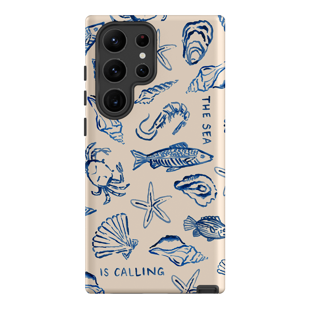 Sea Call Printed Phone Cases Samsung Galaxy S23 Ultra / Armoured by Cass Deller - The Dairy