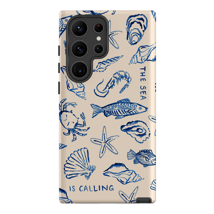 Sea Call Printed Phone Cases Samsung Galaxy S23 Ultra / Armoured by Cass Deller - The Dairy