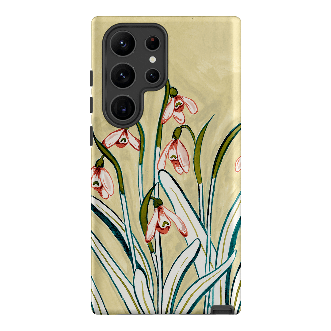 Snowdrop Printed Phone Cases Samsung Galaxy S23 Ultra / Armoured by Ellie Mae - The Dairy