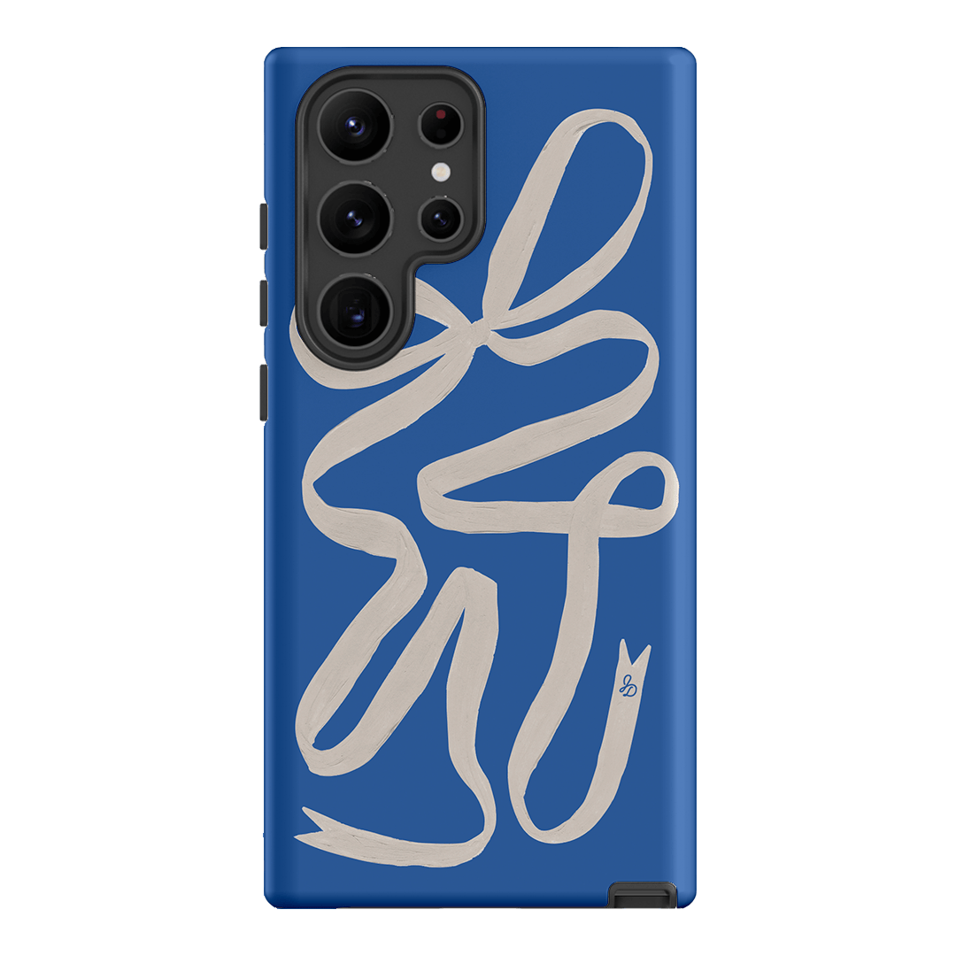 Something Blue Ribbon Printed Phone Cases Samsung Galaxy S23 Ultra / Armoured by Jasmine Dowling - The Dairy
