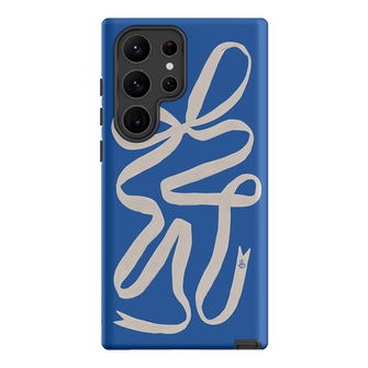 Something Blue Ribbon Printed Phone Cases Samsung Galaxy S23 Ultra / Armoured by Jasmine Dowling - The Dairy