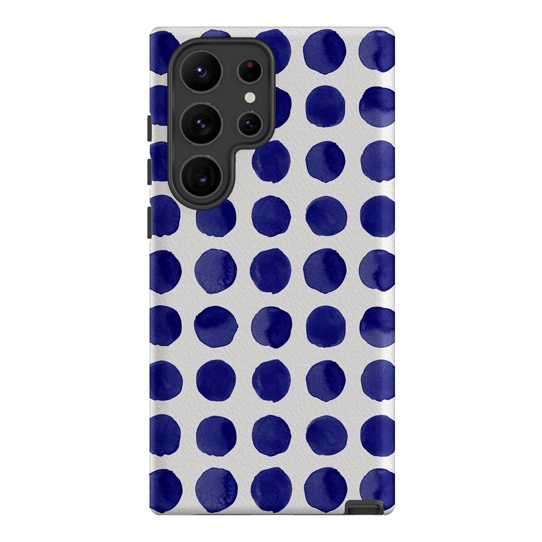 Spots in Blueberry Printed Phone Cases by The Dairy - The Dairy