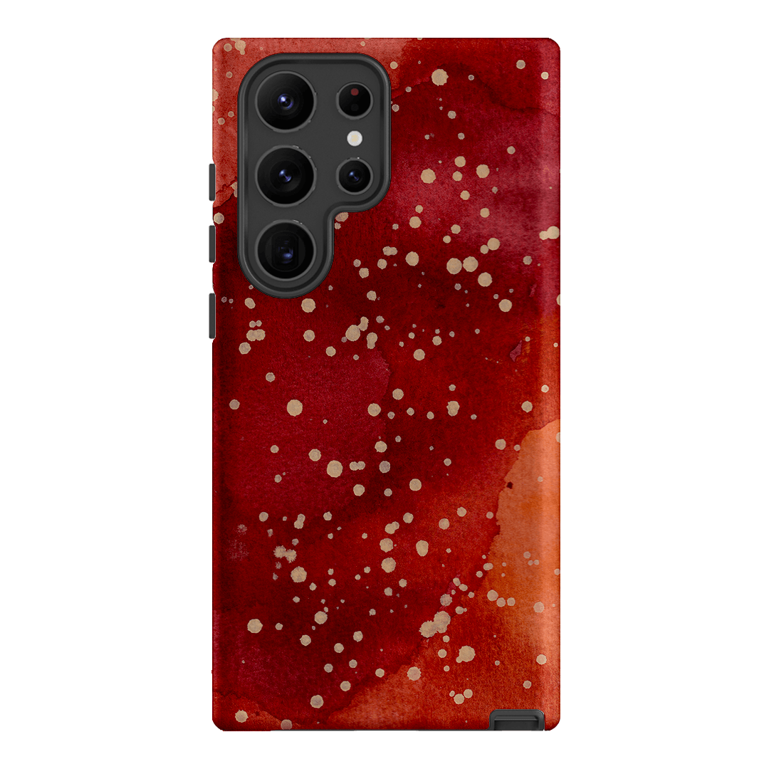 Spotty Rust Printed Phone Cases Samsung Galaxy S23 Ultra / Armoured by The Dairy - The Dairy