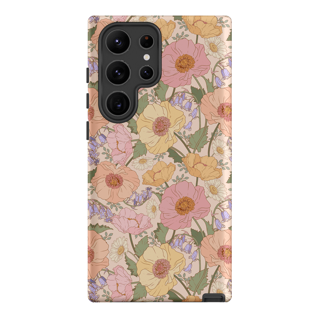 Spring Poppy Printed Phone Cases Samsung Galaxy S23 Ultra / Armoured by Kasiags Art - The Dairy