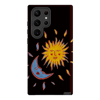 Sun & Moon Plum Printed Phone Cases Samsung Galaxy S23 Ultra / Armoured by BG. Studio - The Dairy