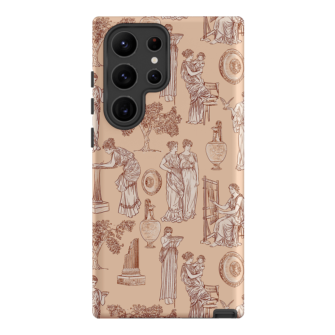 Symposium Rosewater Printed Phone Cases Samsung Galaxy S23 Ultra / Armoured by Veronica Tucker - The Dairy