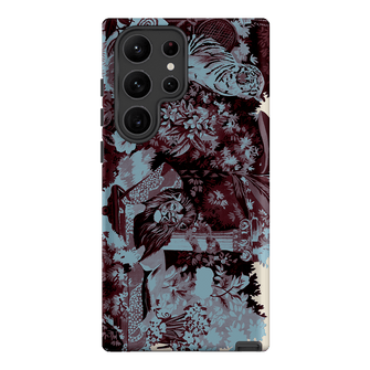 Tippi Blue Printed Phone Cases Samsung Galaxy S23 Ultra / Armoured by Desmond & Dempsey - The Dairy