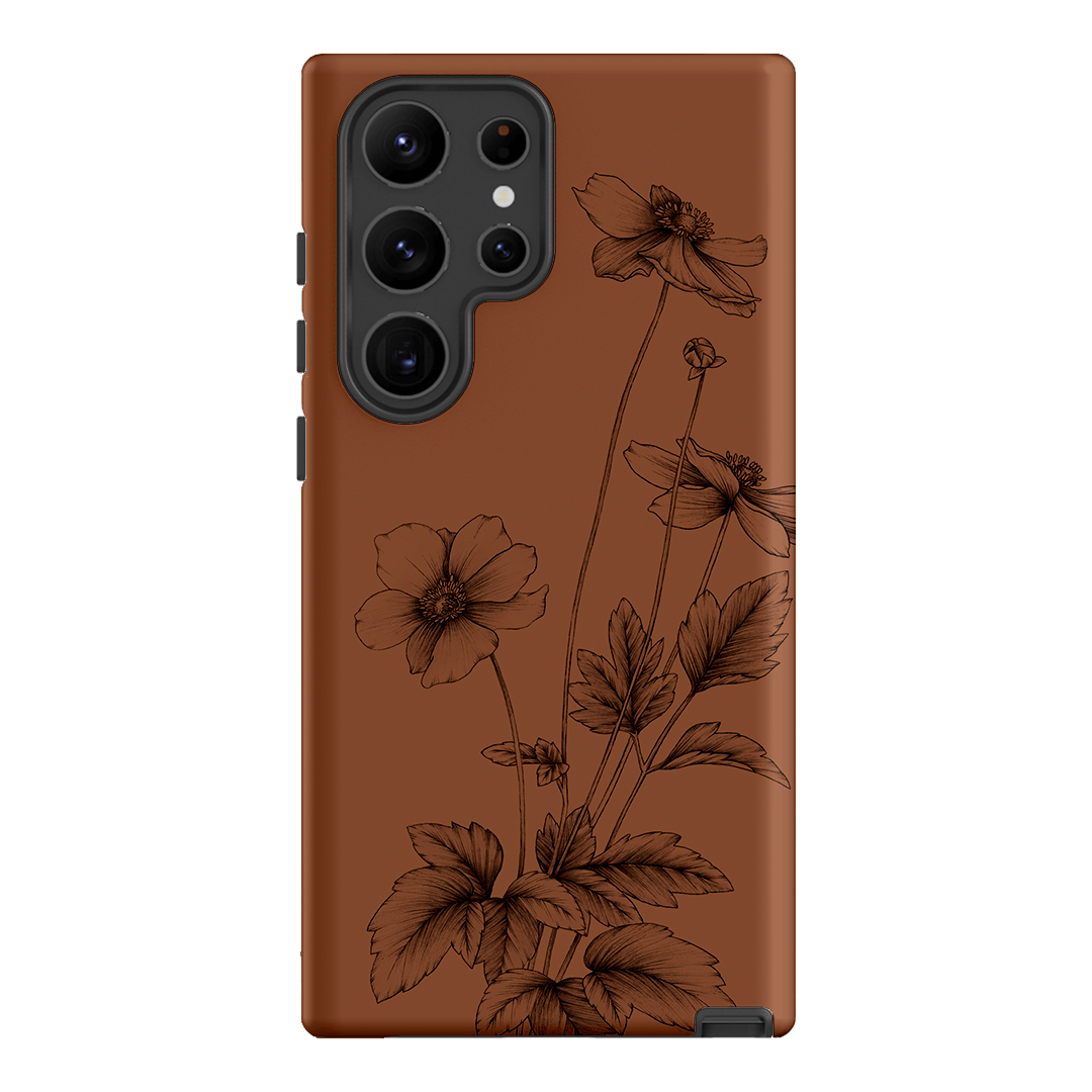 Windflowers Study Printed Phone Cases Samsung Galaxy S23 Ultra / Armoured by Typoflora - The Dairy