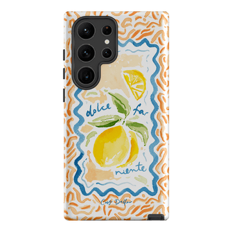 Dolce Far Niente Printed Phone Cases Samsung Galaxy S23 Ultra / Armoured by Cass Deller - The Dairy