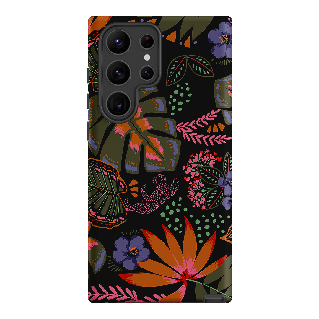 Jungle Leopard Printed Phone Cases Samsung Galaxy S23 Ultra / Armoured by Charlie Taylor - The Dairy