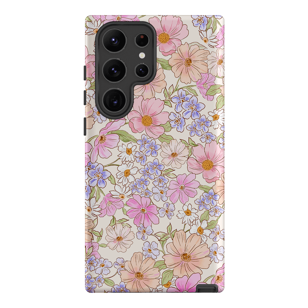 Lillia Flower Printed Phone Cases Samsung Galaxy S23 Ultra / Armoured by Oak Meadow - The Dairy