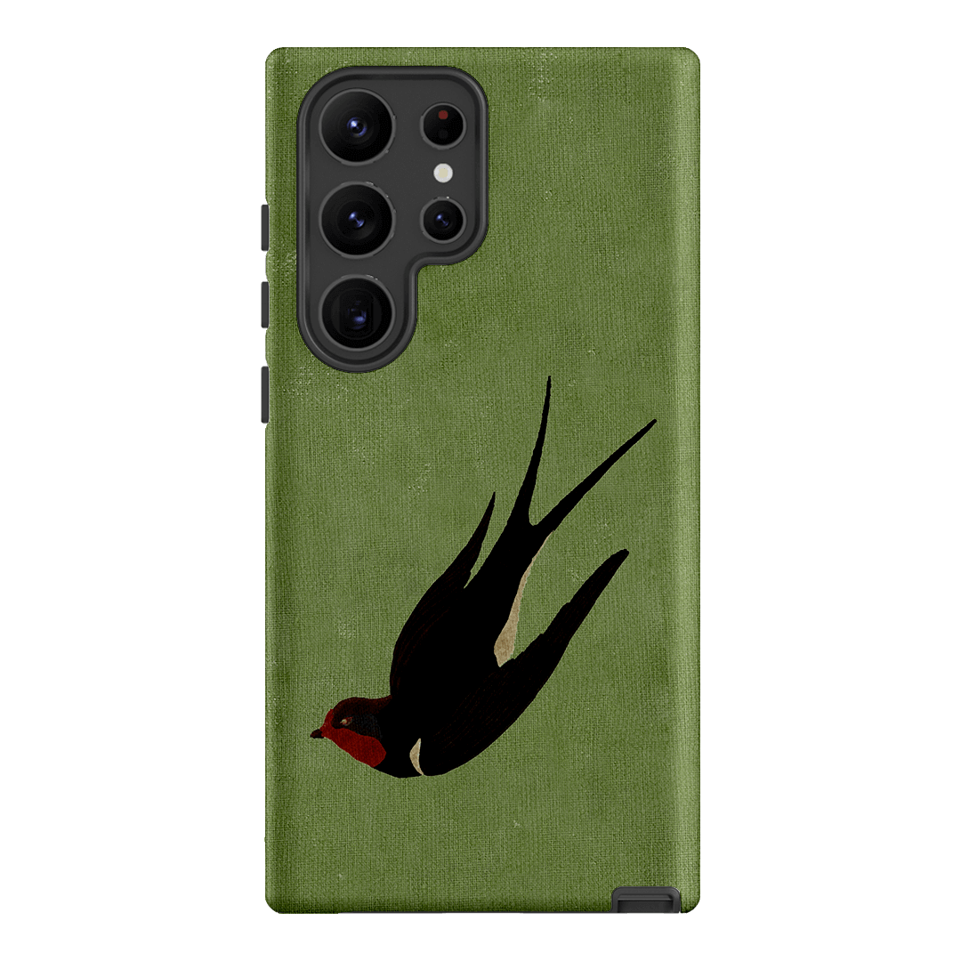 Swallow Printed Phone Cases Samsung Galaxy S23 Ultra / Armoured by Fenton & Fenton - The Dairy