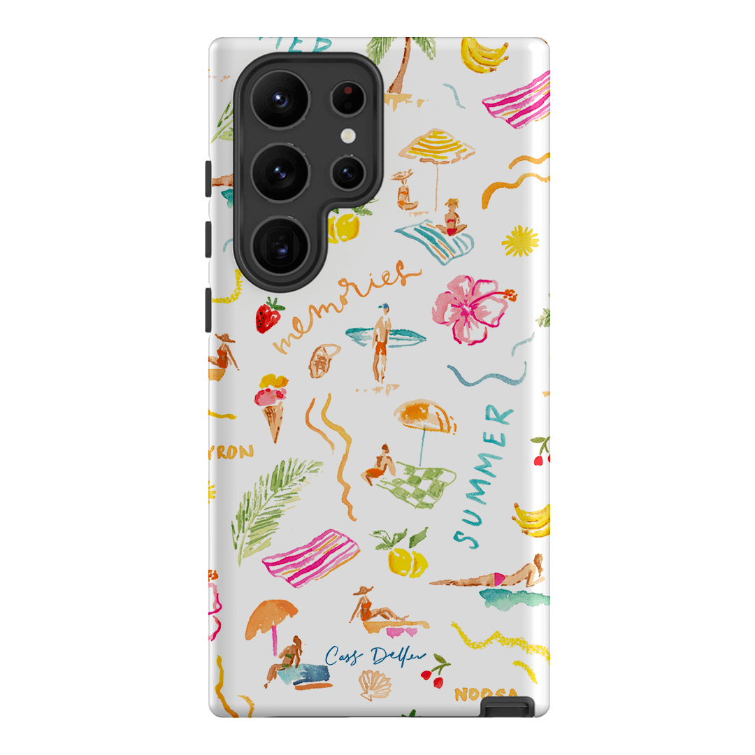 Summer Memories Printed Phone Cases Samsung Galaxy S23 Ultra / Armoured by Cass Deller - The Dairy